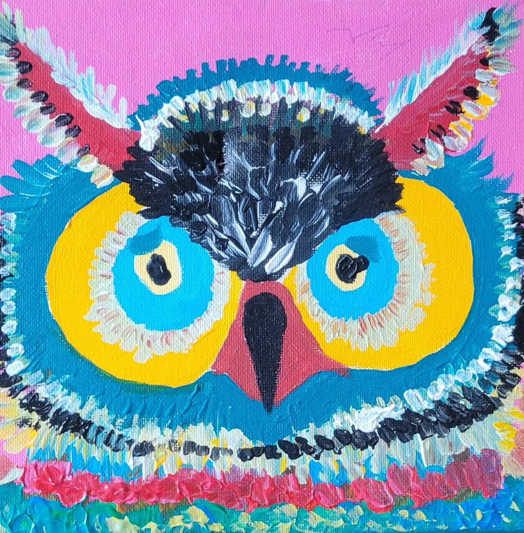 Colourful Owl â€”  Marianna Abutalipova