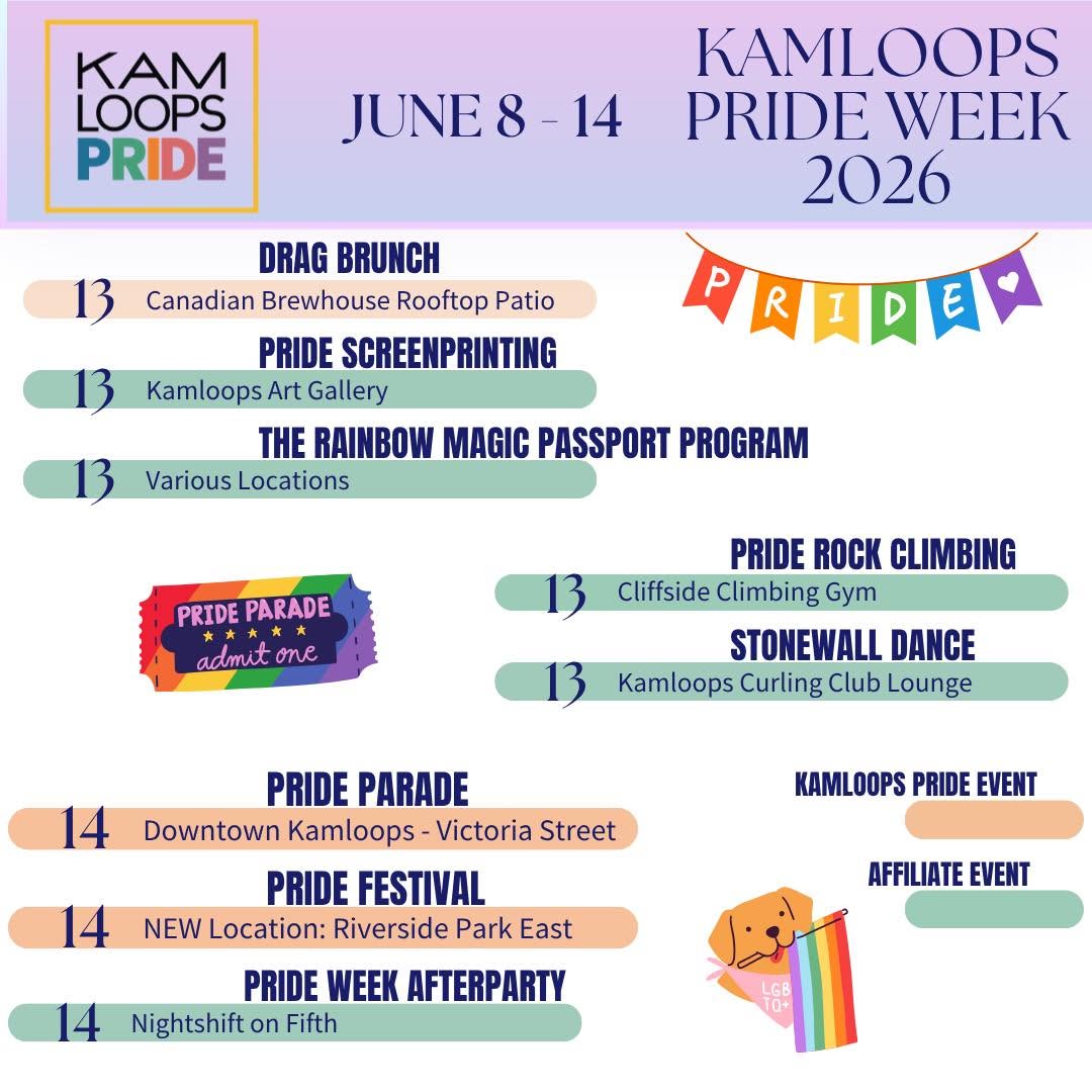 Kamloops Pride Week — June 8–14