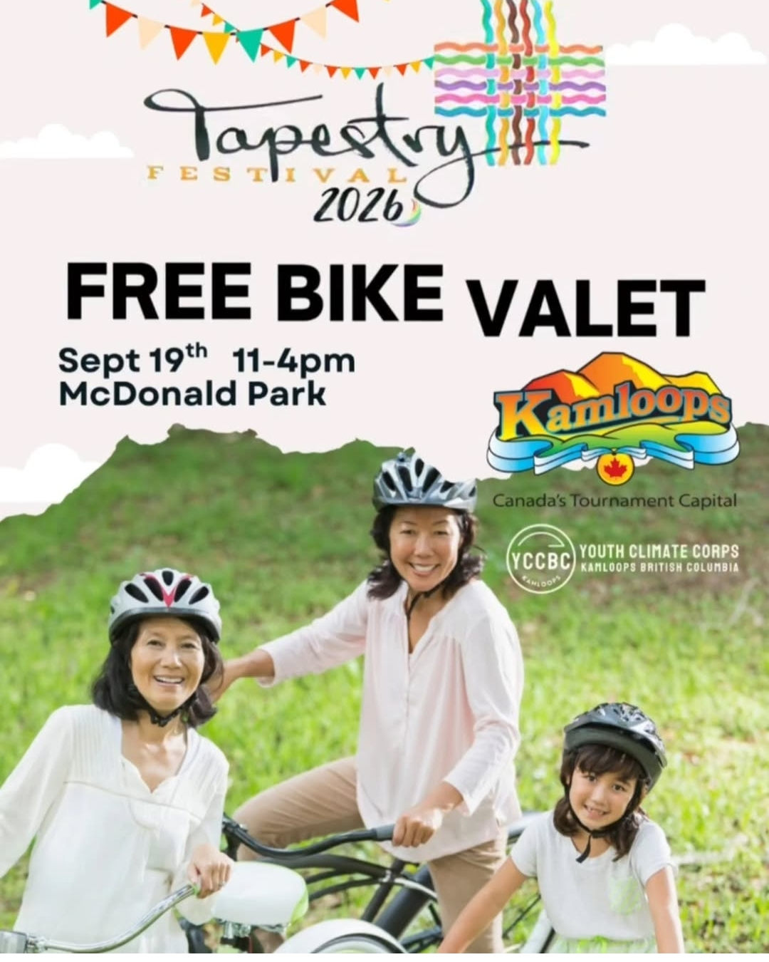 Free Bike Valet — Tapestry Festival